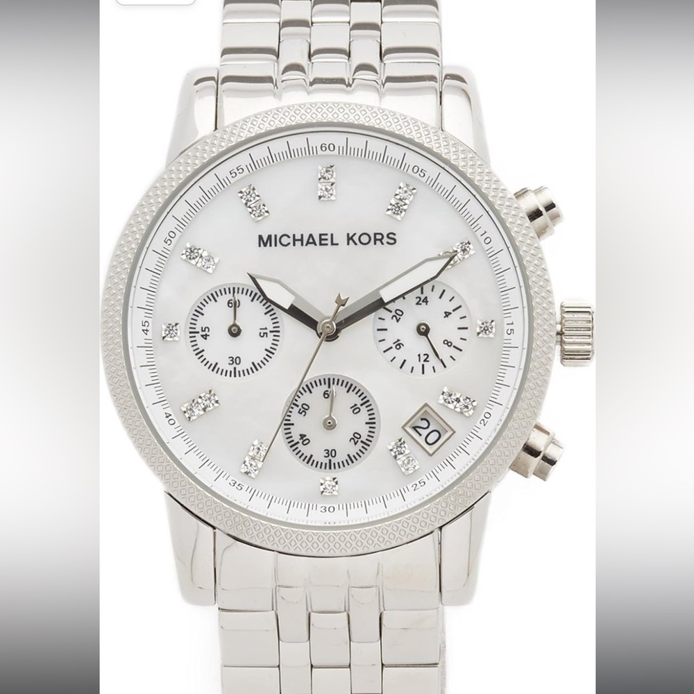 Michael Kors Women's Ritz Silver-Tone Watch MK5020
